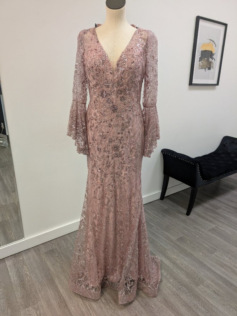 Formal dress size 12 fits like a 10